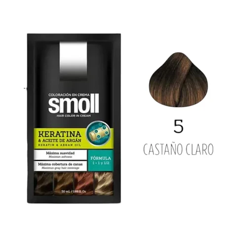 Tinte Smoll Castaño Claro 5 (Sachet 50 gr)
