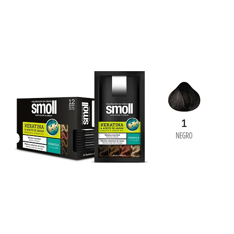 Tinte Smoll Negro 1 (sachet 50 gr)