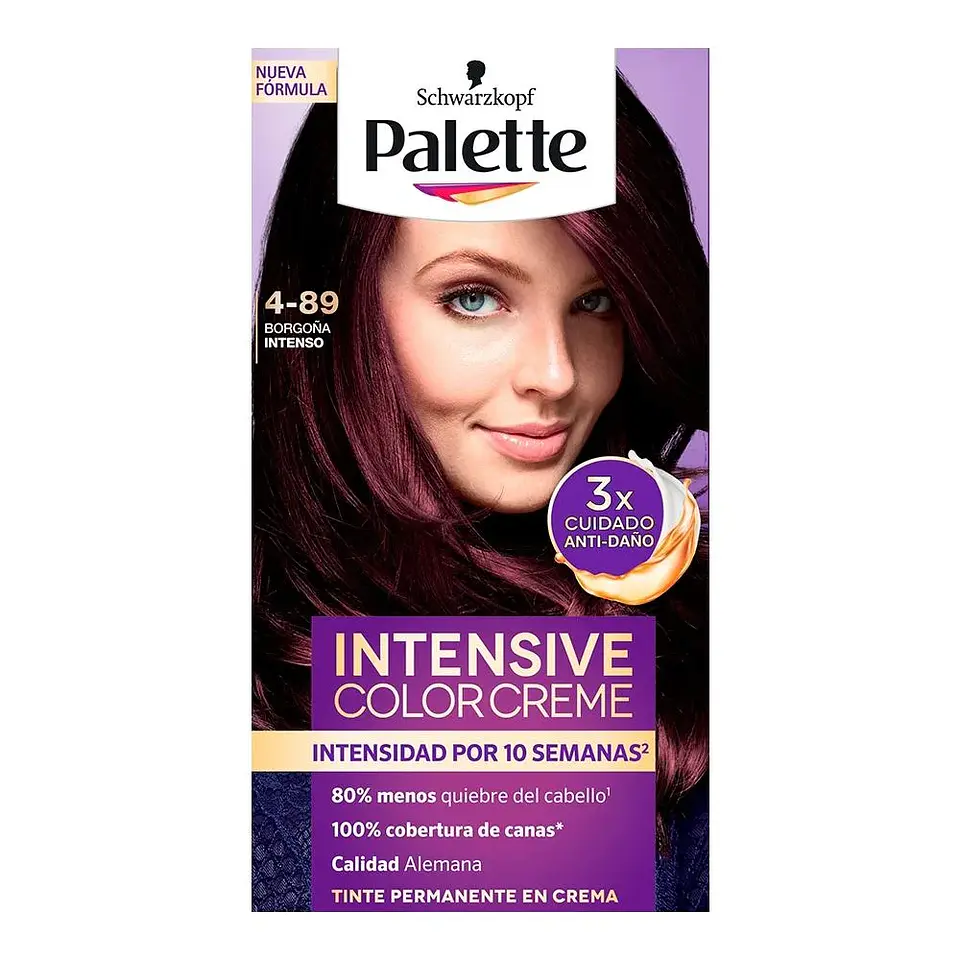 Kit tinte tubo + oxigenta 4-89 X (50 ml) - Palette 1