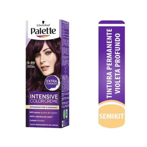 Kit tinte tubo + oxigenta 6-99 (50 ml) - Palette