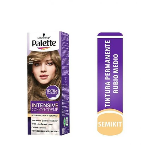 Kit tinte tubo + oxigenta 7-0 (50 ml) - Palette
