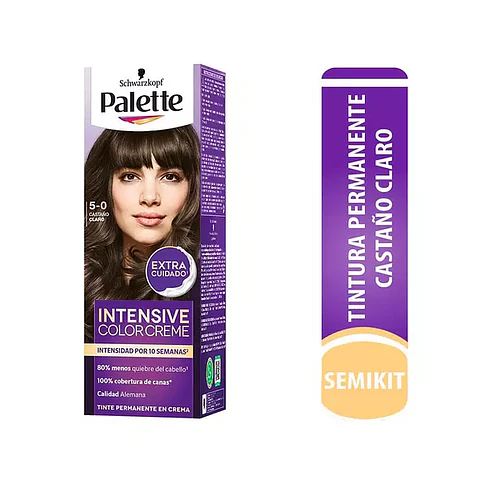 Kit tinte tubo + oxigenta 5-0 (50 ml) - Palette