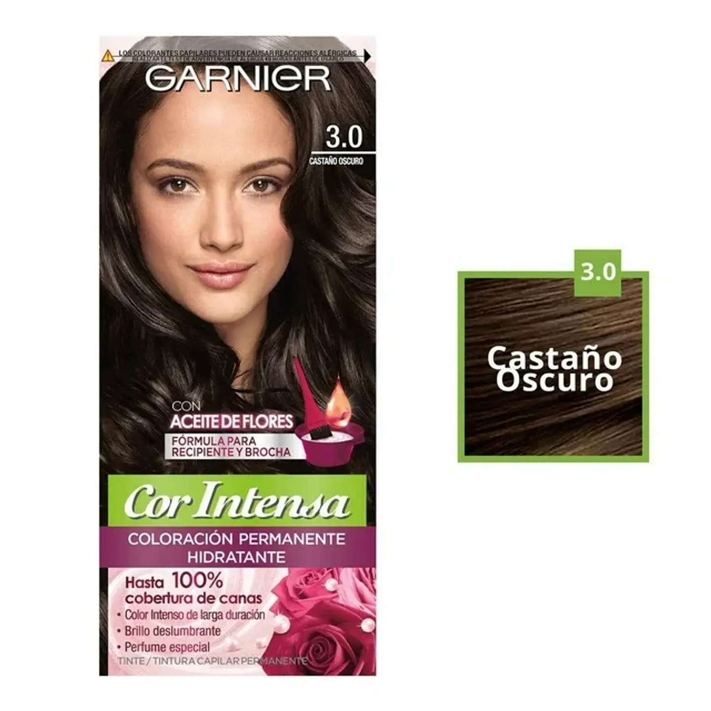 Tinte cor intensa 3.0 castaño oscuro - Garnier 1