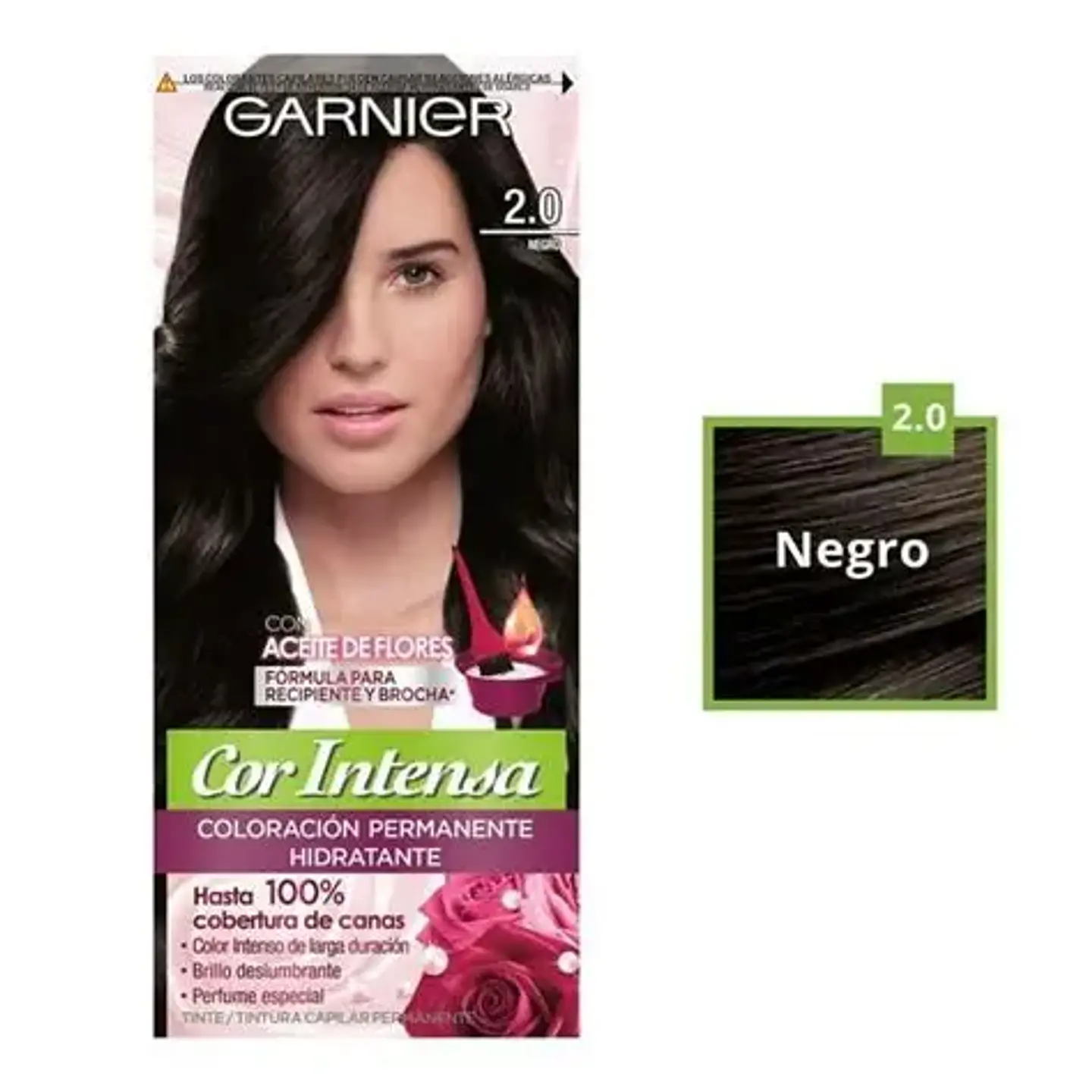 Tinte cor intensa 2.0 negro - Garnier  1