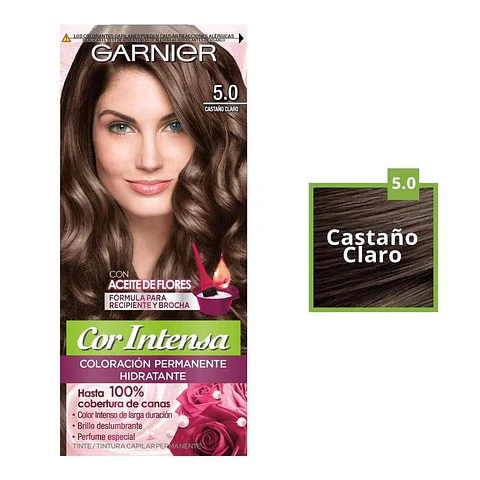 Tinte cor intensa 5.0 castaño claro - Garnier