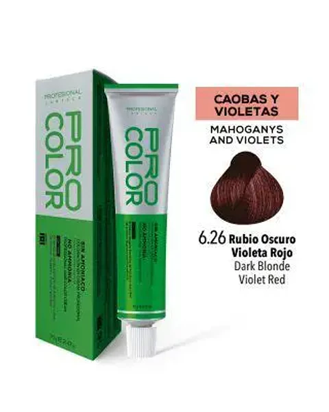 Tinte Pro color 6.26 X 70 gr
