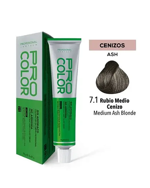 Tinte Pro color 7.1 X 70 gr