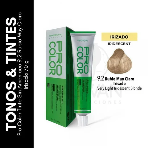 Tinte Pro color 9.2 X 70 gr