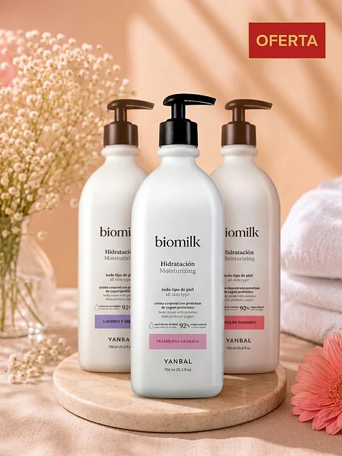 Cremas Biomilk (750 ml)