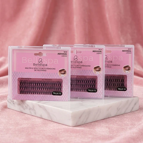 Pestañas 1X1 12 mm - Bellespa