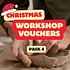 Pacote de 04 Vouchers Workshop de Cerâmica 
