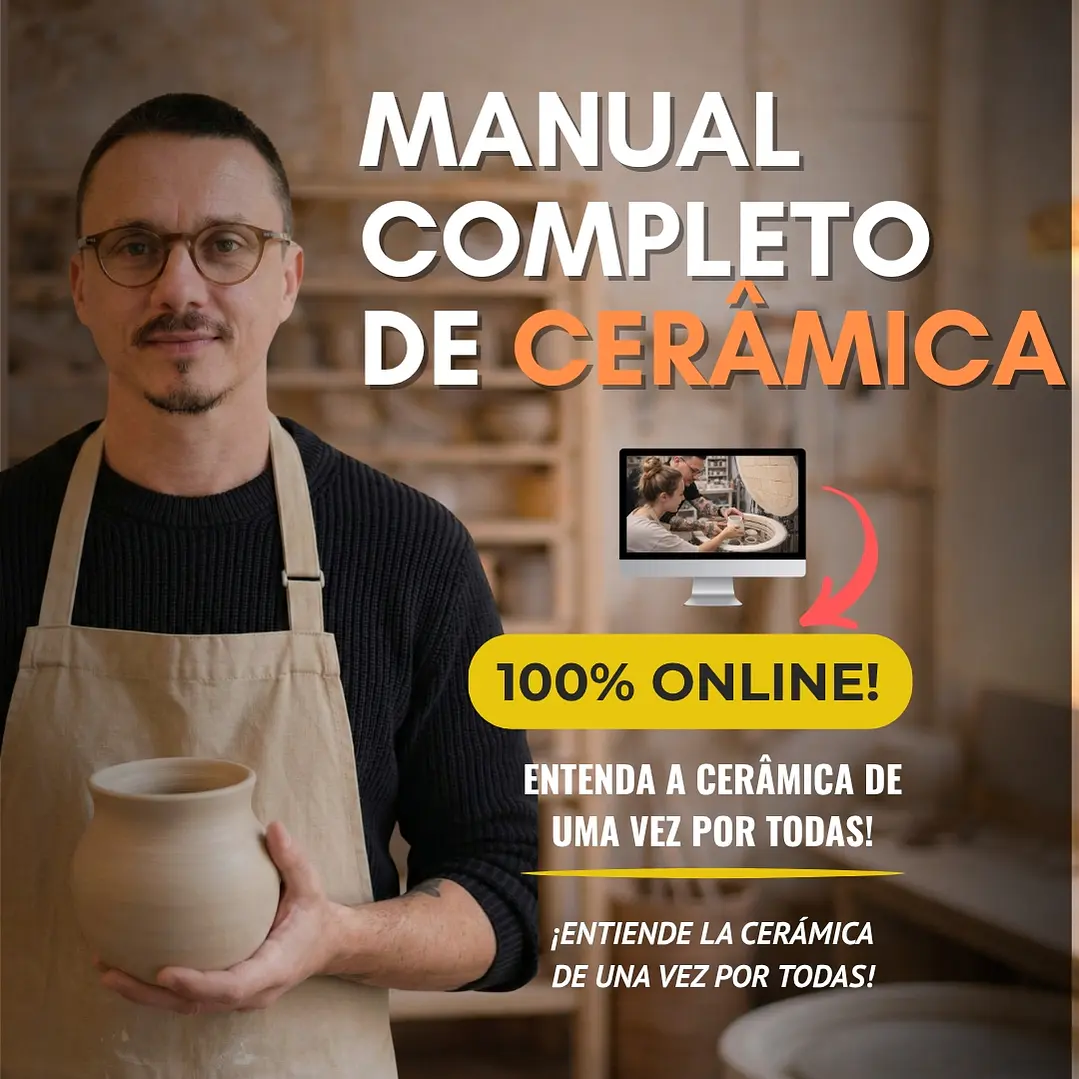 Curso Completo de Cerâmica — 100% ON LINE! 1