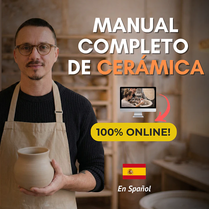 Curso Completo de Cerámica — 100% ON LINE! - En Spañol 1
