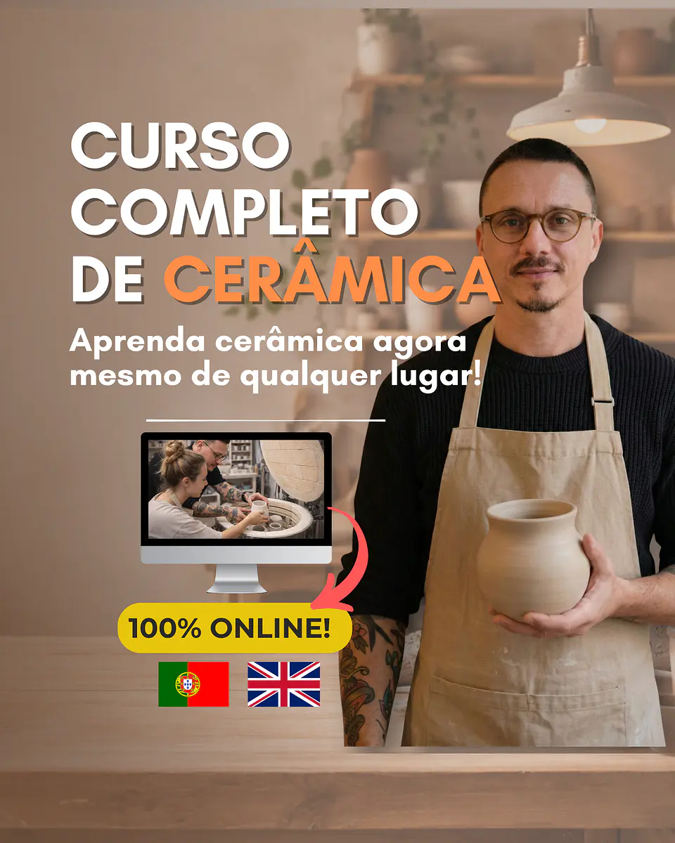 Curso Completo de Cerâmica — 100% ON LINE! 1