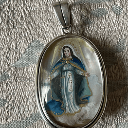 Medalla Virgen de los Rayos y Virgen de Guadalupe 