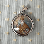 Medalla del Sagrado Corazón y San Agustín 