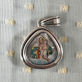Medalla maravillosa de la Virgen Mater y Virgen de Lourdes 