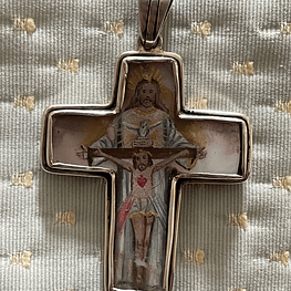 Maravillosa cruz de flores y Santísima Trinidad 