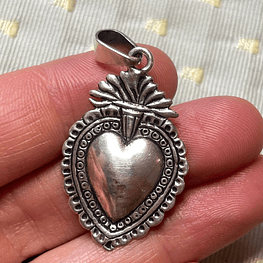 Detente pequeño en plata 950