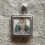 Medalla San Benito y Virge Mater