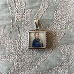 Medalla Santa Gemita y Santa Catalina de Siena