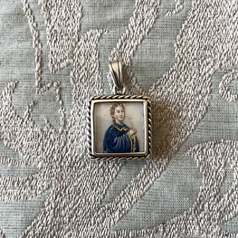 Medalla Santa Gemita y Santa Catalina de Siena