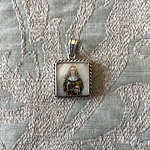 Medalla Santa Gemita y Santa Catalina de Siena