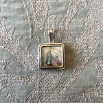 Medalla Virgen de Lourdes y Virgen de Fátima