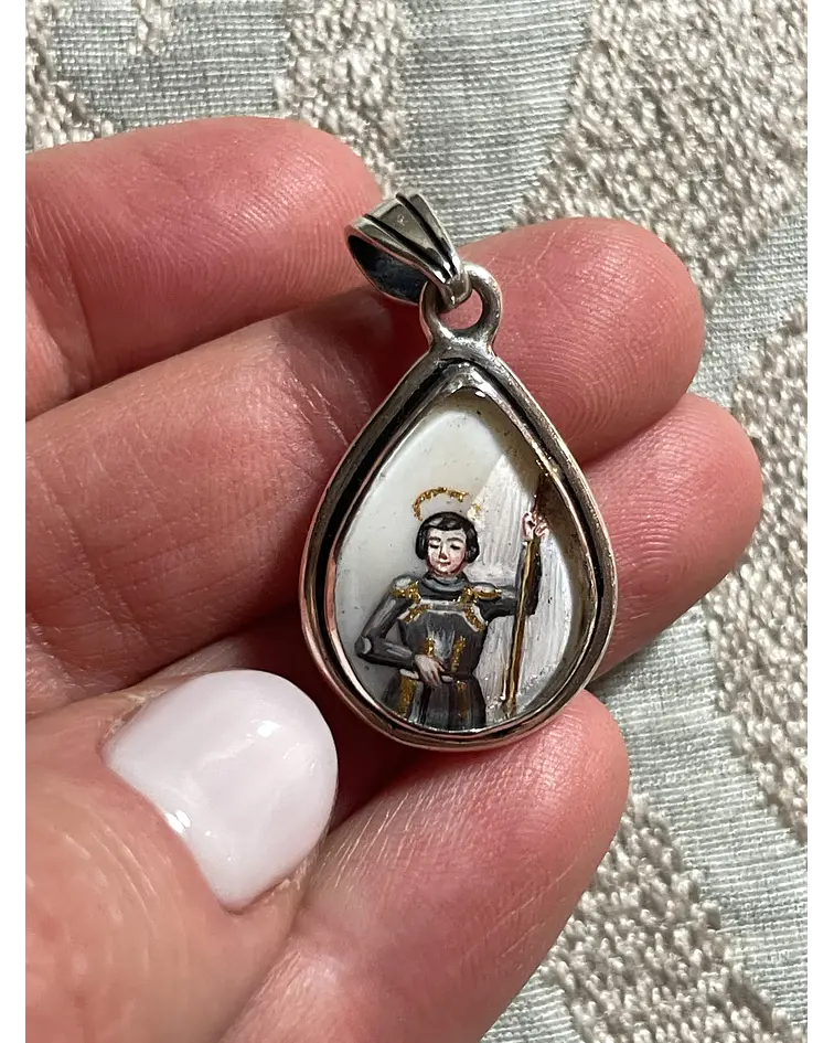 Medalla Gota de la Valentía: San Ignacio de Loyola y Santa Juana de Arco