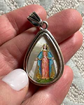 Medalla Gota de la Virgen de los Rayos y la Virgen de Fátima