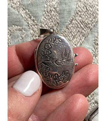 Relicario Colgante en Plata 950