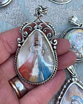 Medalla Virgen de las Flores y Señor de la Misericordia – Plata 950