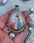 Medalla Señor de la Misericordia y San Francisco de Asís – Plata 950