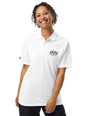 Adidas Sport Polo Tennis Logo.