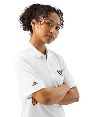 Adidas Sport Polo Tennis Logo.