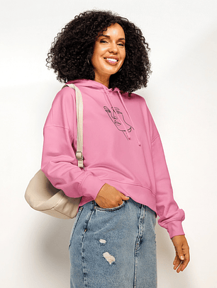 Women’s organic mid-weight hoodie Size L