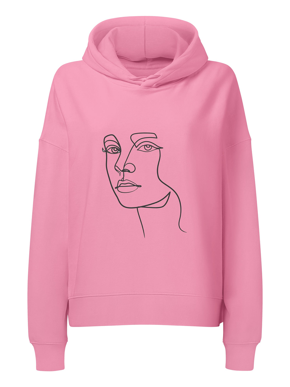 Women’s organic mid-weight hoodie Size L 1