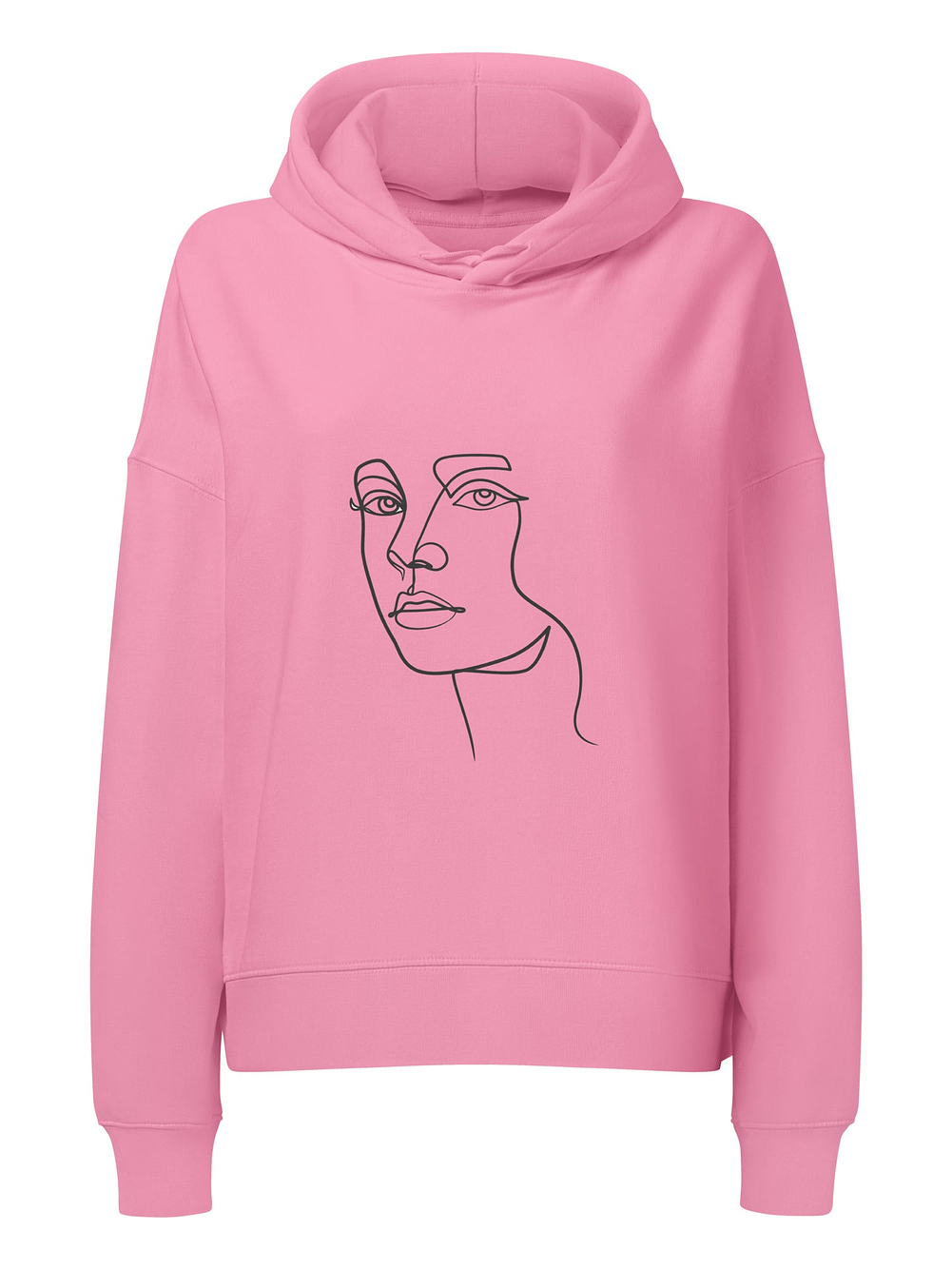 Women’s organic mid-weight hoodie Size M 3