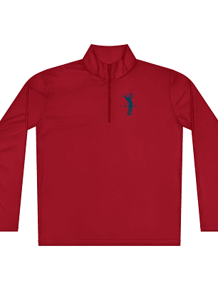 Lightweight quarter-zip pullover