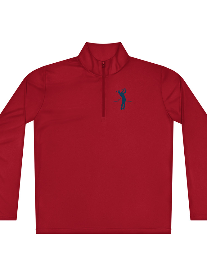 Lightweight quarter-zip pullover 1