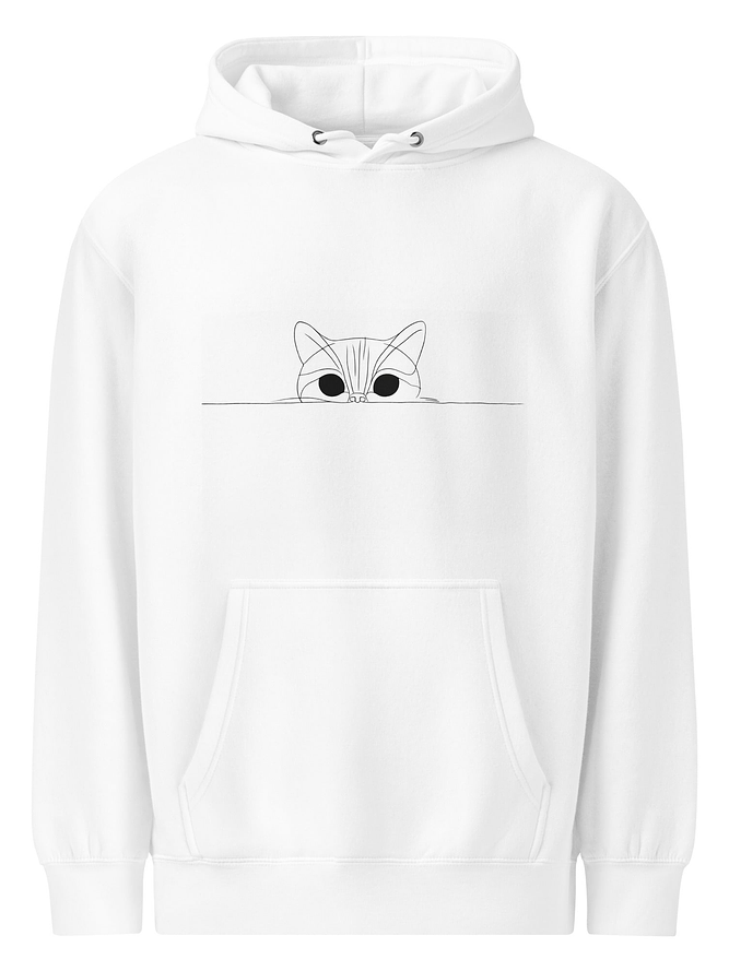 Unisex premium mid-weight hoodie Size M 1