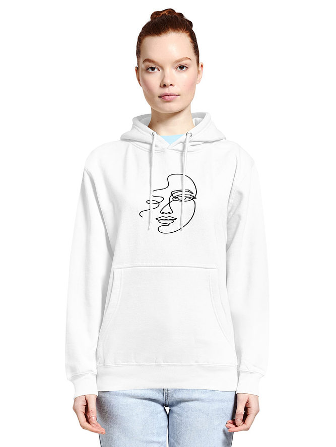 Unisex premium mid-weight hoodie Size M 2