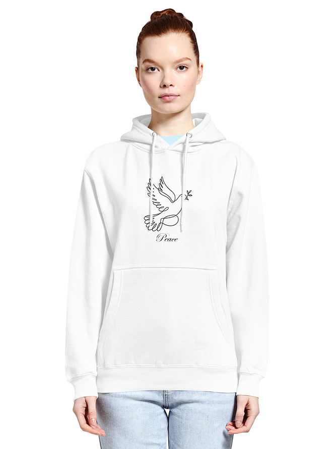 Unisex premium mid-weight hoodie Size M 2