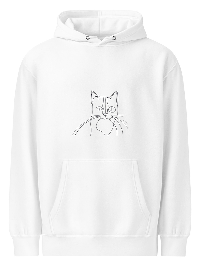 Unisex premium mid-weight hoodie Size M 1