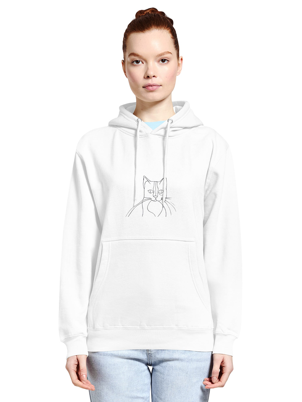 Unisex premium mid-weight hoodie Size M 2