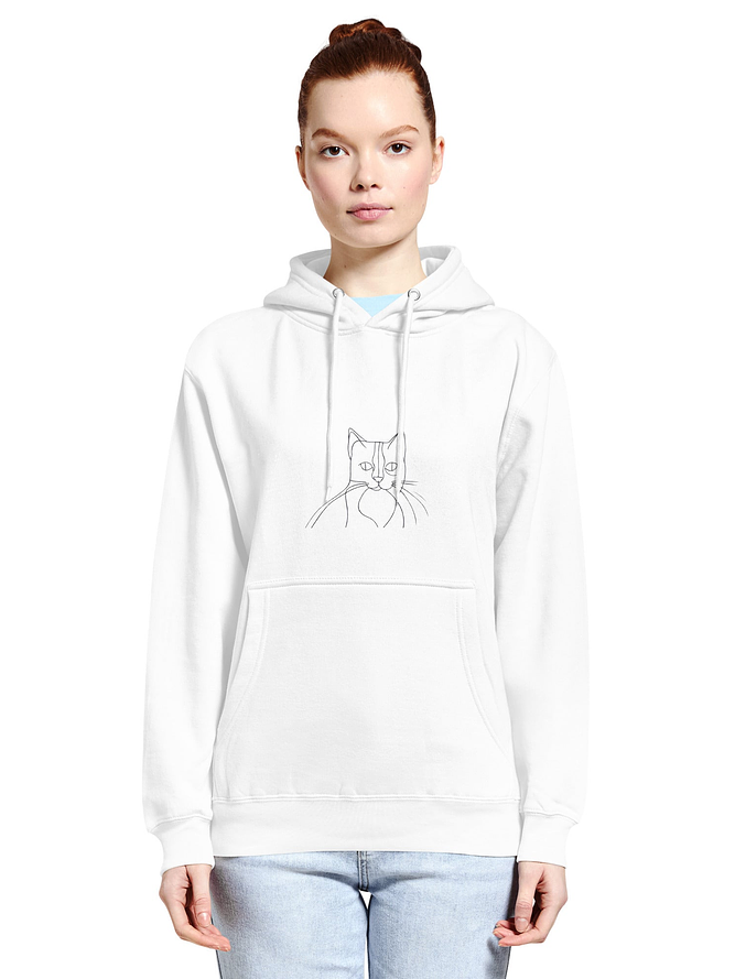 Unisex premium mid-weight hoodie Size M 2