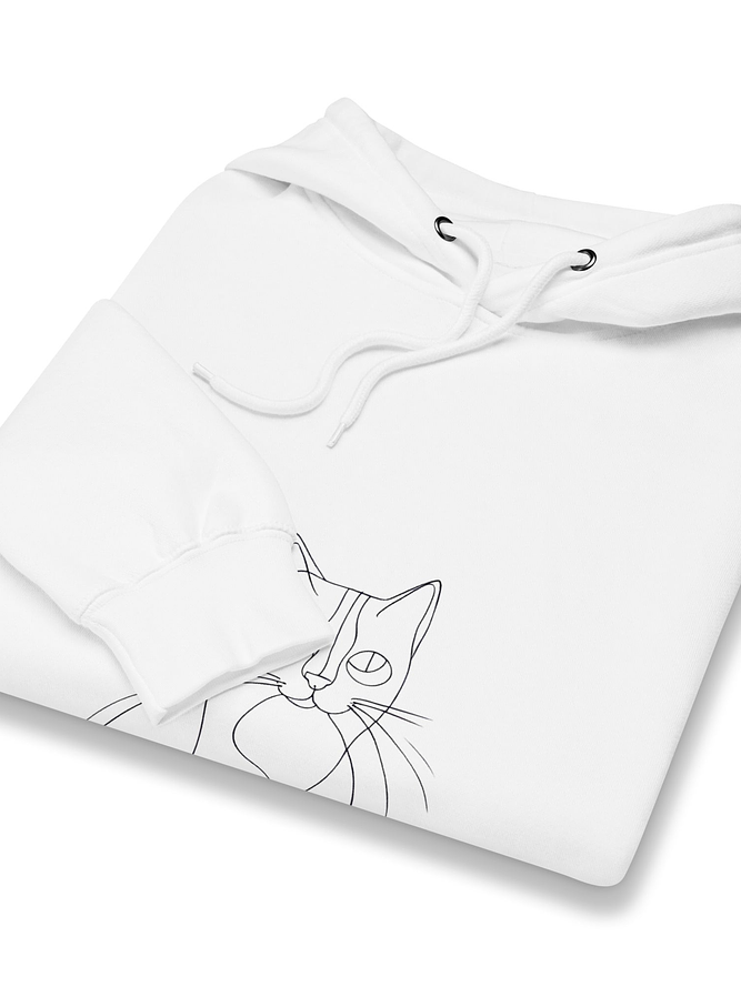 Unisex premium mid-weight hoodie Size M 3