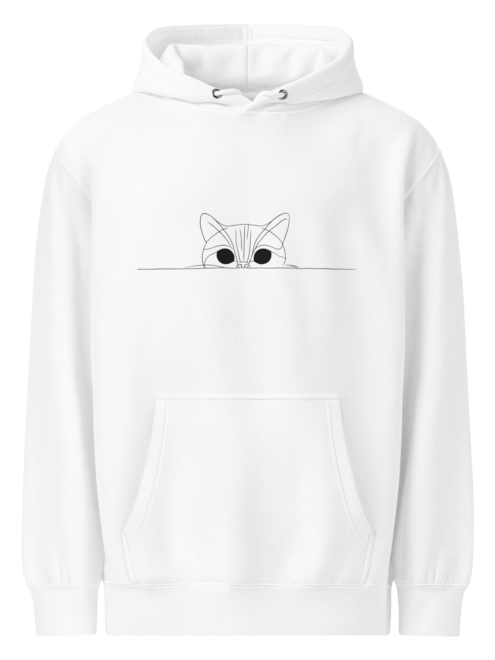 Unisex premium mid-weight hoodie 1