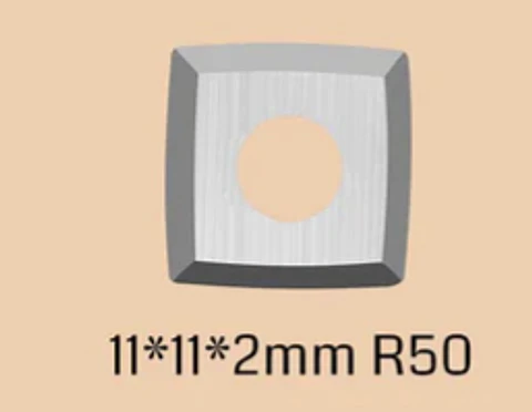 Tungsten Carbide Square Inserts 4 Pack.