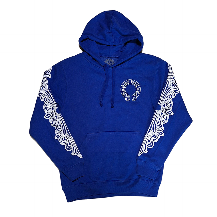 Poleron Chrome Hearts Azul 2